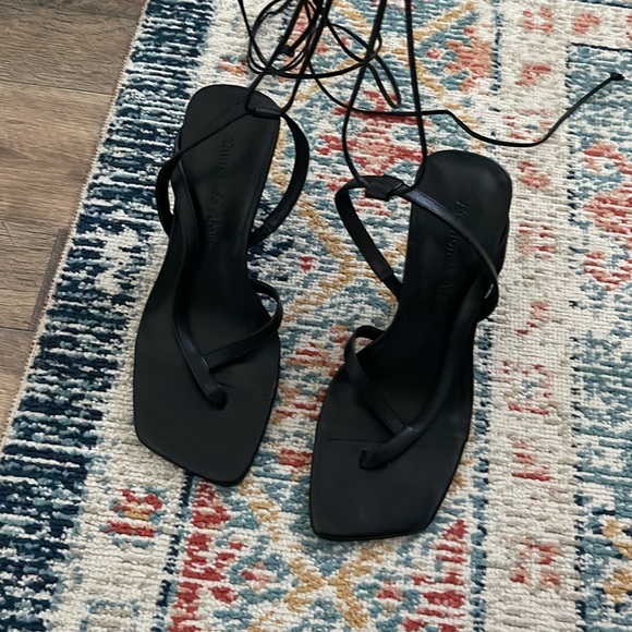 A’mmonde Atelier Lace Up Heels - Picture 2 of 7